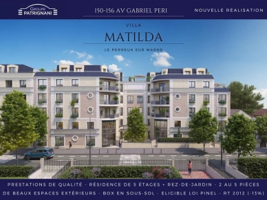 Appartement à vendre 4 pièces de 85 m² à Le Perreux-sur-Marne