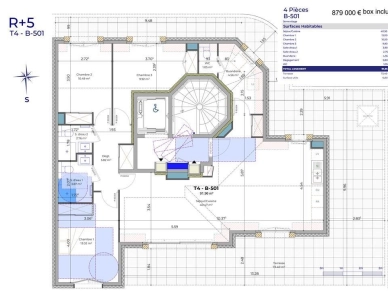 Appartement à vendre 5 pièces de 120 m² à Le Perreux-sur-Marne