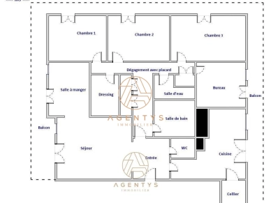 Appartement à vendre 5 pièces de 107 m²